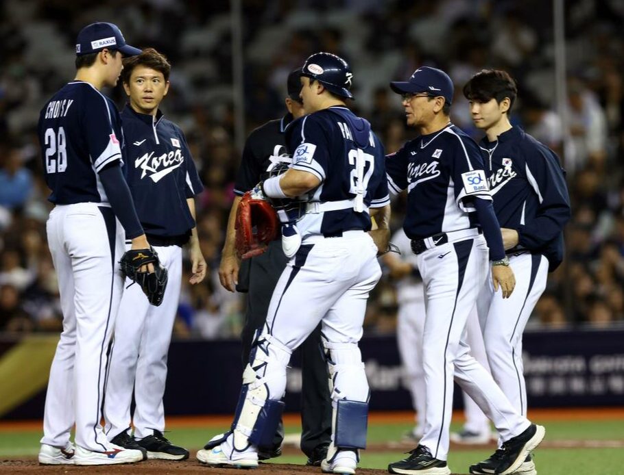 韓国代表は屈辱の１次リーグ敗退　国際大会で低迷続く　日本に続いて台湾が突破を決める