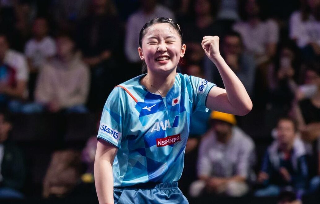 張本美和 1年ぶりの対決で平野美宇を再び撃破！ベスト8進出【卓球 WTTフランクフルト】